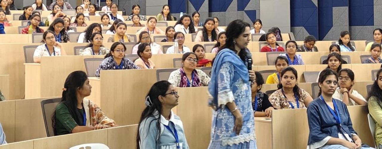 Reeta Ramamurthy Gupta speaking