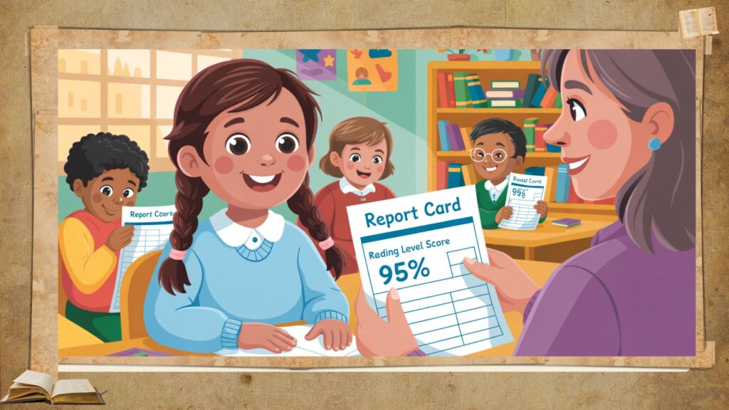 Introduce ‘reading level scores’ in the report card
